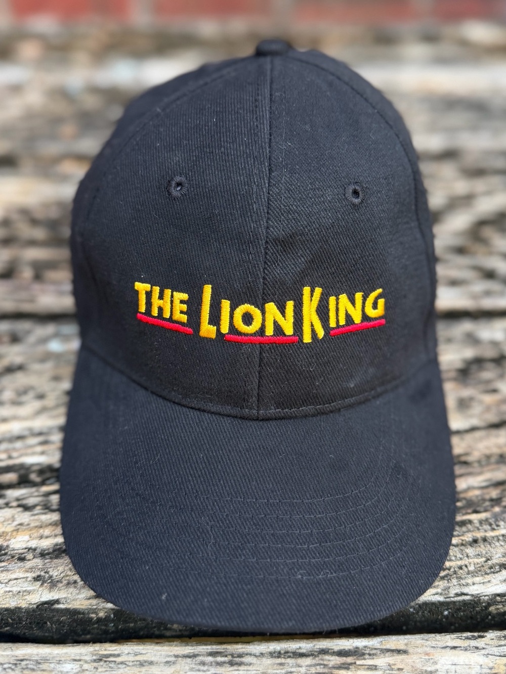 Disney The Lion King Broadway Musical VIP Black Adjustable Baseball Cap P2